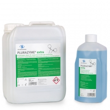 PLURAZYME extra folyékony tisztítószer sebészeti eszközökhöz és endoszkópokhoz, három enzimmel