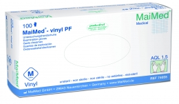 MaiMed-Vinyl PF kesztyű  