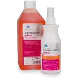 ASEPTODERM® coloured  színezett alkoholos bőrfertőtlenítő szer