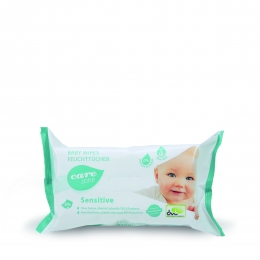 BABY WIPES SENSITIVE tisztító törlőkendő babaápoláshoz