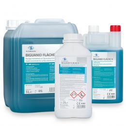 BIGUANID FLÄCHE N folyékony koncentrátum felületi fertőtlenítéshez és tisztításhoz BIGUANID FLÄCHE N folyékony koncentrátum felületi fertőtlenítéshez és tisztításhoz