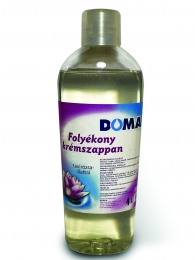 DomaClean Folyékony krémszappan tavirózsa-illattal   DomaClean Folyékony krémszappan tavirózsa-illattal
